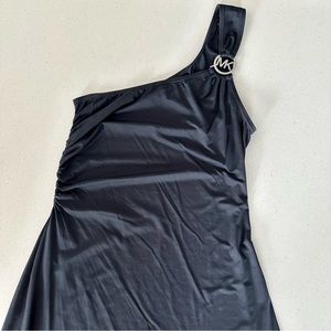 Michael Kors One Shoulder Swim Coverup